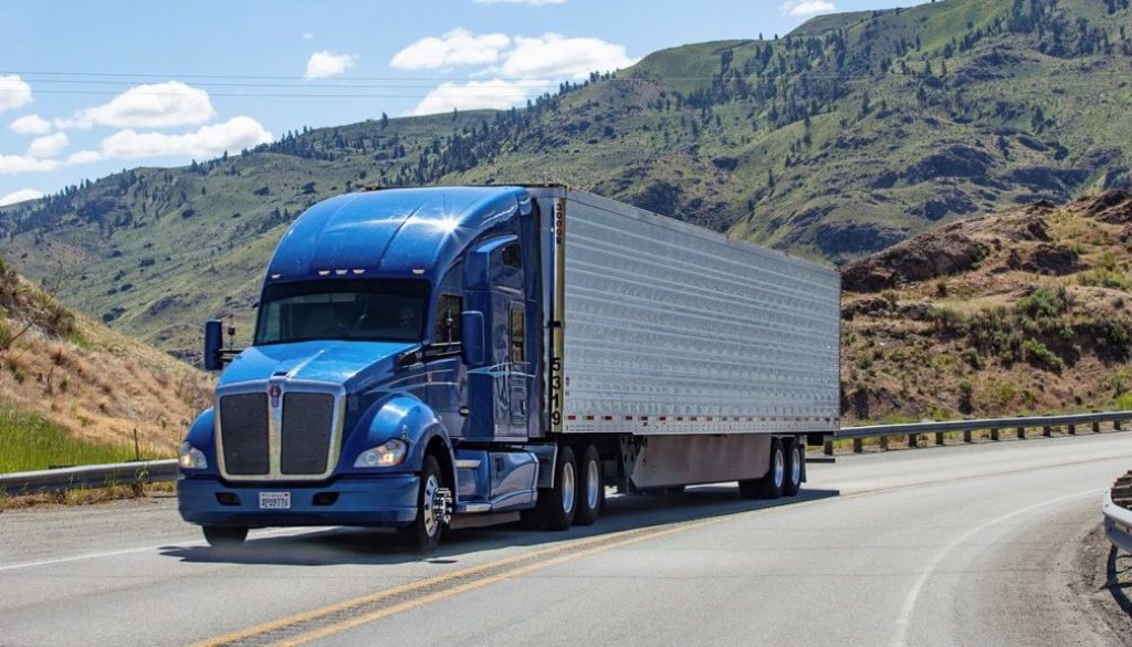 CAMERON CARTAGE COMPANY tractor and trailer